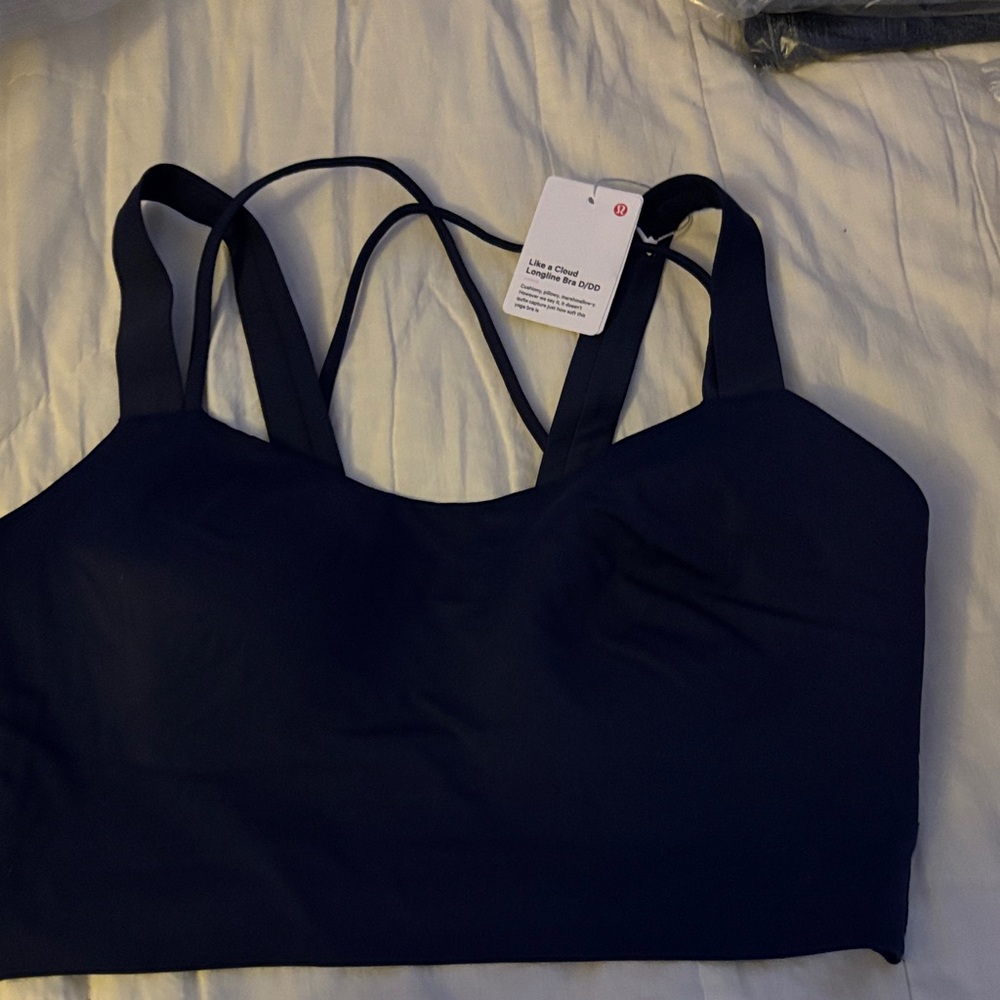 lululemon athletica Black Strappy Low-Impact Sports Bra